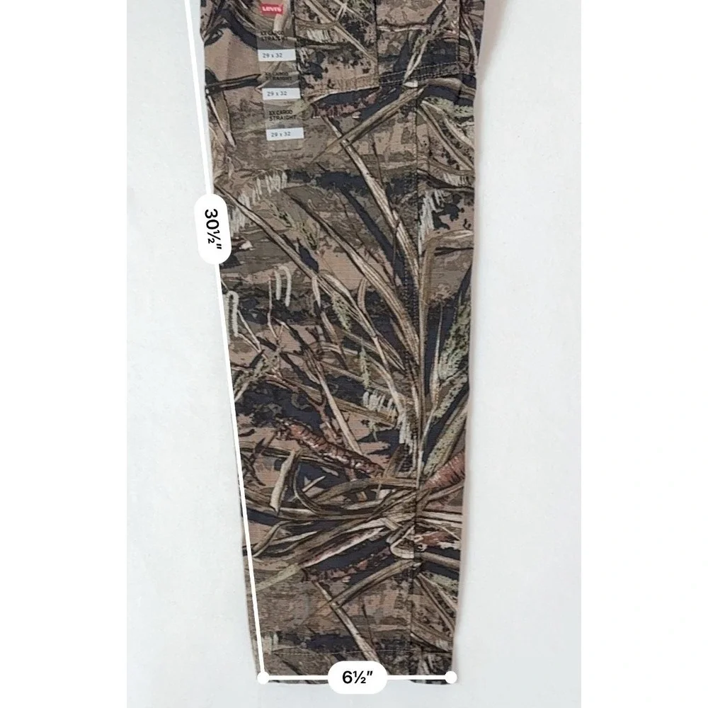 Levi's Men's XX Cargo Straight Leg‎ Relaxed Fit 100% Cotton Pants US Size 29x32
